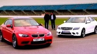 BMW M3 vs Mercedes Benz C63 AMG