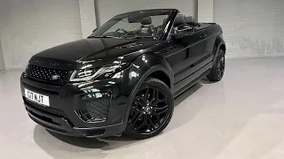 2017 Range Rover Evoque Convertible