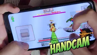 (Handcam) nethergames bedwars with new touch with mobile gameplay