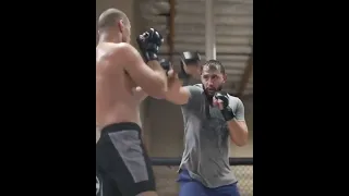 Dominick Reyes has finally returned to action. Hard sparring with Sean Strickland