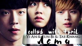 ˙˙·٠ღ Yi An & Eun Bi & Tae Kwang ღ Лети (collab w/ApriL) ღ ˙˙·