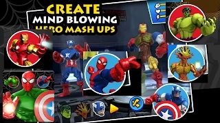 Mix Smash Marvel Super Hero Mashers Android İos Free Game GAMEPLAY VİDEO
