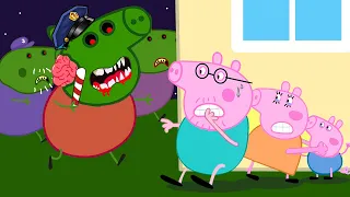 Zombie Apocalypse, Zombies Appear At Peppa House🧟‍♀️ | Peppa Pig Funny Animation