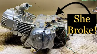 PIRANHA 190CC FULL Engine Tear Down | Diagnosing what Broke in Transmission!