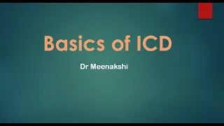 Basics of ICD  Meenakshi Medtronic
