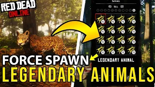 How To Force Spawn Legendary Animals in Red Dead Online