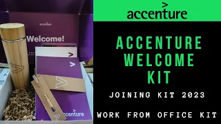 Accenture Welcome Kit 2023 || Accenture Joining Gifts for Associate Software Engineer || Accenture