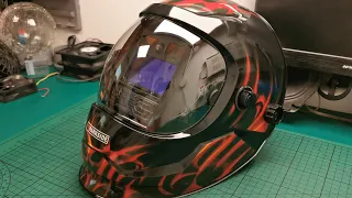 Parkside PSHL 2 D1 Automatic Welding Helmet (from Lidl or Kaufland) - unboxing and review