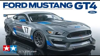 Ford Mustang GT4 1:24 Scale Tamiya #24354  -Model Kit Build & Review