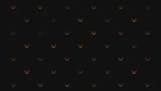 Halloween Pumpkin Face Blinking Background Video, Motion Background Loop | Free Stock Footage