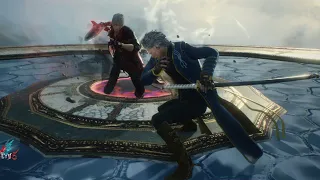 DMC4 REMAKE with DMC5 Vergil vs Dante 𝙒𝙝𝙚𝙣 𝙑𝙚𝙧𝙜𝙞𝙡 𝙨𝙪𝙧𝙥𝙖𝙨𝙨𝙚𝙨 𝘿𝙖𝙣𝙩𝙚