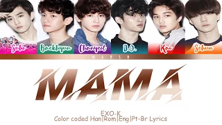 EXO-K (엑소케이) – MAMA (Color Coded Lyrics/Han/Rom/Eng/Pt-Br)