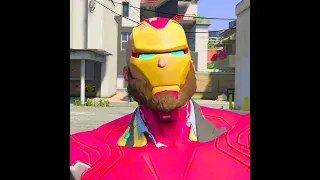 GTA V MICHAEL AND I AM IRONMAN #shorts | Maheshwar Gamerz