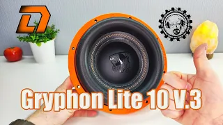 Новинка! 💥Сабвуферный динамик ⚡️Gryphon Lite 10 V 3 ⚡️от DL Audio