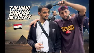 Talking English To Strangers In EGYPT!