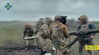 Спецпризначенці СБУ накривають вогнем російських окупантів під Херсоном