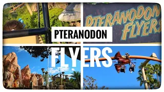 PTERANODON FLYERS POV IN CAMP JURASSIC | ISLANDS OF ADVENTURE | UNIVERSAL STUDIOS FLORIDA