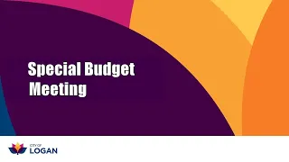 Special Budget Meeting - Friday 12 April 2024 @ 8.30 am