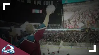 Avs fans celebrate Western Conference victory at Ball Arena