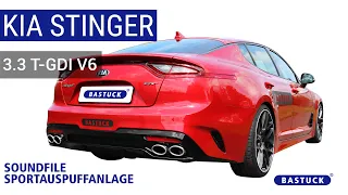 Sportauspuffanlage | KIA Stinger 3.3 T-GDI V6 ab 2017 | BASTUCK