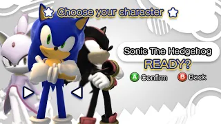 If Sonic Generations had multiple playable characters