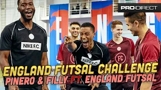 HARRY PINERO, YUNG FILLY ft ENGLAND FUTSAL TEAM | SKILLS CHALLENGE