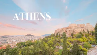 【ギリシャ旅行】アテネひとり旅vlog 4K（遺跡巡り・絶景・ギリシャ料理・カフェ）