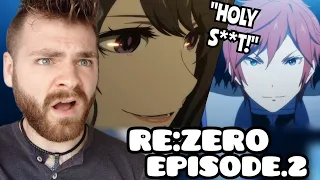 THIS ENDING WAS INTENSE??!! | RE:ZERO EPISODE 2 (2-3) | New Anime Fan! | REACTION