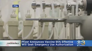 Pfizer Says Their COVID-19 Vaccine Is 95% Effective