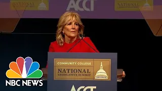 Jill Biden: 'I Was Disappointed' Free Community College Was Removed From Build Back Better