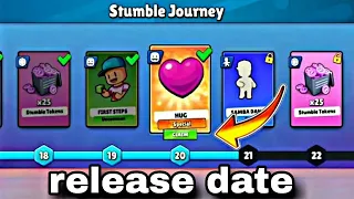 stumble guys stumble journey release date | how to open stumble journey in stumble guys #stumbleguys