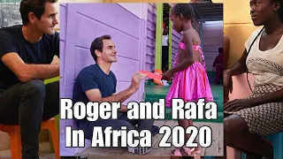 Preparation For Roger and Rafa in Africa 2020 l Rafael Nadal