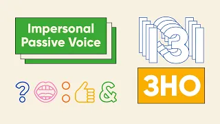 Безособовий пасивний стан | Impersonal Passive Voice | ЗНО АНГЛІЙСЬКА МОВА