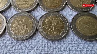 700€ 2 euro coins.. New Erasmus found, for My collection.