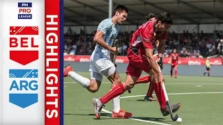 Belgium v Argentina | Week 23 | Men's FIH Pro League Highlights