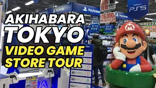 Walk in Japan! Akihabara Yodobashi Camera Video Game Store Tour!