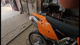 Ktm Exc 450 2004 Akrapovic exhaust