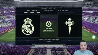 Fifa Прогноз! Реал Мадрид vs Сельта - 28 тур Ла Лига 2018/2019!  + Ставка!