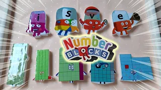 Unlocking the Mystery of Numberblocks 40 50 ASMR Gun Shot   Looking For Alphablocks I S V E Real#333