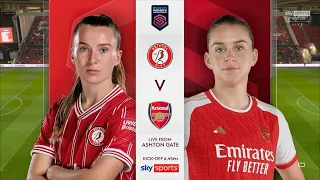 WSL 2023/24. Matchday 4. Bristol City vs Arsenal