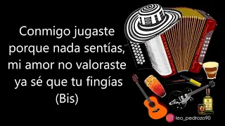 No Fue Mi Error, Los Tiernos Del Vallenato - Letra