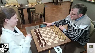 IM Coach (1919) vs WFM Fatality (1892). Chess Fight Night. CFN. Rapid