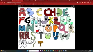 My interactive Spanish alphabet lore!