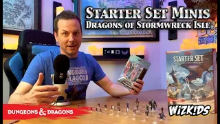 D&D Starter Set Miniatures Comparison: Dragons of Stormwreck Isle