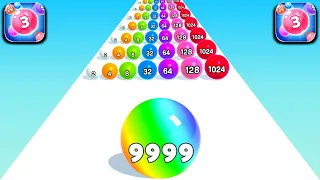 Ball Merge 2048, Count Master, Shape Shifting - All Levels Gameplay Android,ios Relaxing Video 68IER