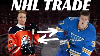 Breaking News: NHL Trade - Edmonton Oilers & St Louis Blues Complete 1 for 1 Deal