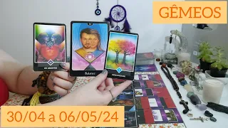 ♊ GÊMEOS ⦁ 30/04 a 06/05/24 ⦁ 📩🚫⚖️ NÃO VÁ A HORA DA COLHEITA TÁ CHEGANDO A RAPOSA NÃO PODE + ADIAR