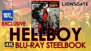 Hellboy (2019) 4K Ultra HD Blu-ray Steelbook Unboxing | Best Buy Exclusive (4K Video)
