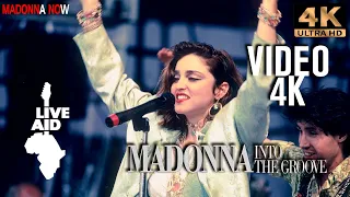 MADONNA - INTO THE GROOVE LIVE AID 1985 - 4K REMASTERED 2160p UHS -AAC AUDIO