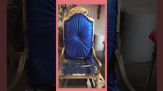 How to make a throne chair - Como hacer una silla trono
